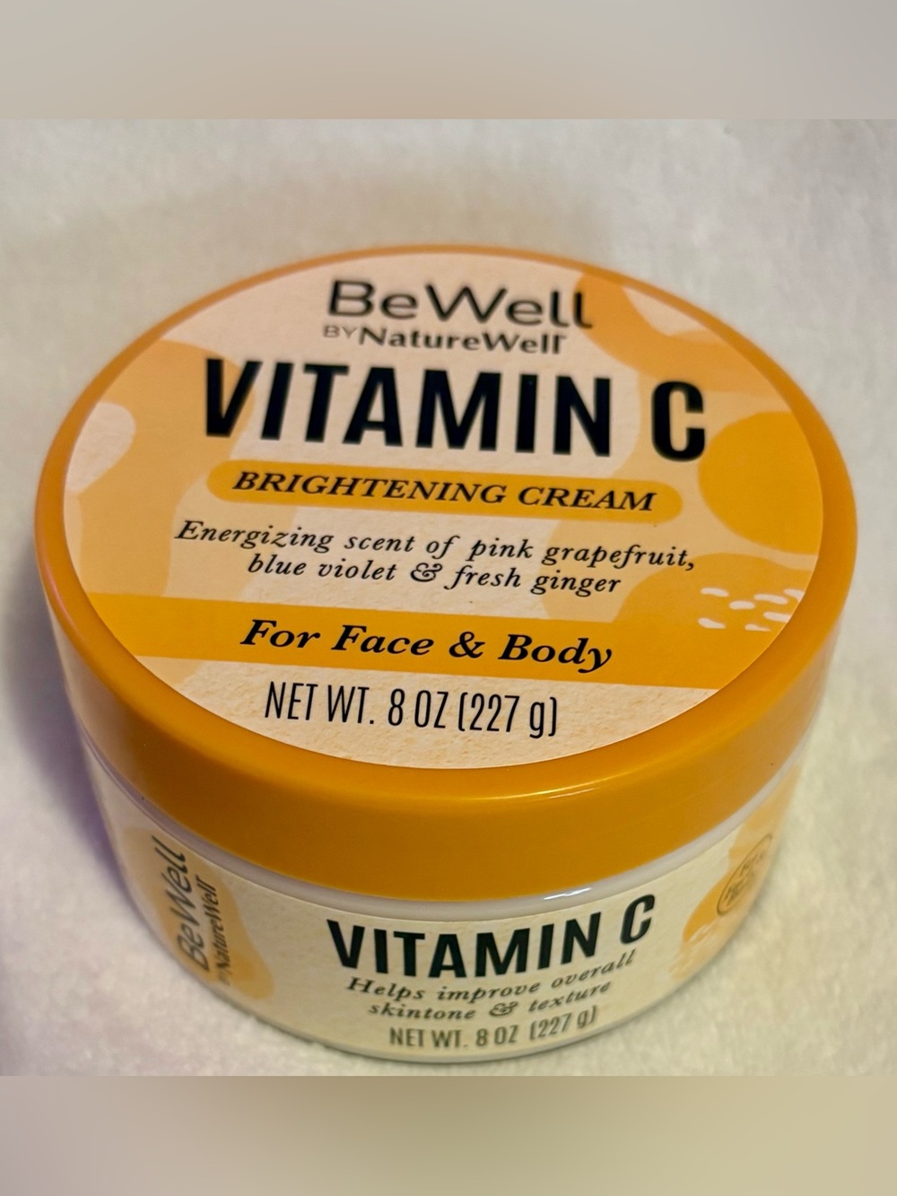 BeWell By NatureWell Vitamin C Brightening Cream - Yellow